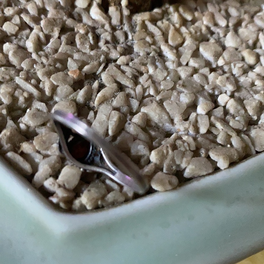 Antique 925 Ruby Ring - image 3